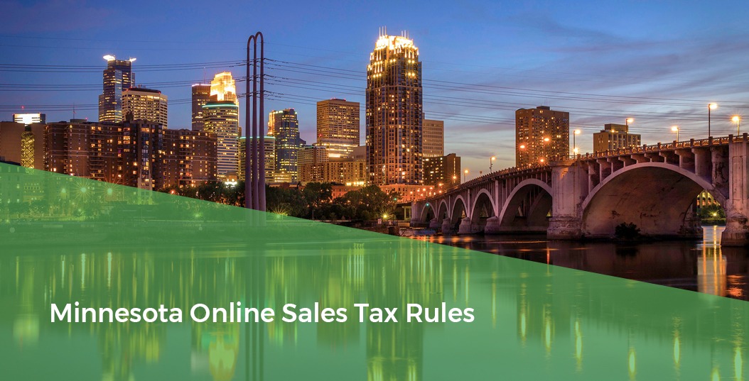Chart Detailing Minnesota Online Tax Rules