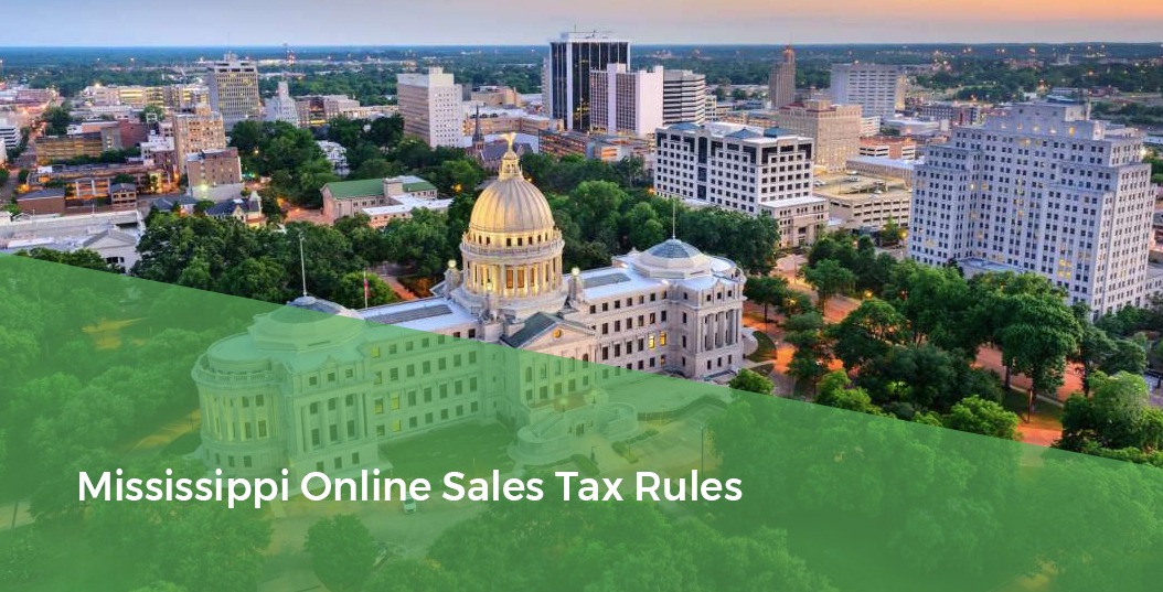 City Skyline - Mississippi Online Sales Tax Rules